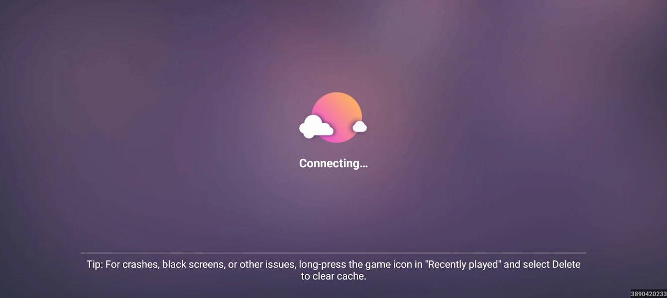 Cloud Moon app screen